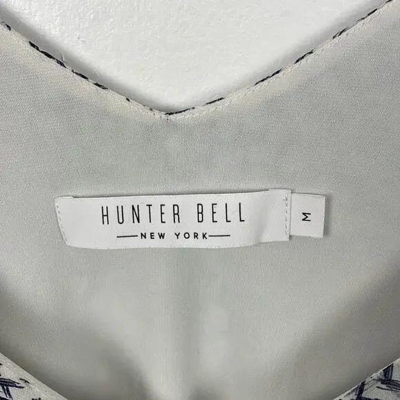 Hunter Bell New York Silk spaghetti strap Asymmetrical layered hem dress Medium - Picture 8 of 8